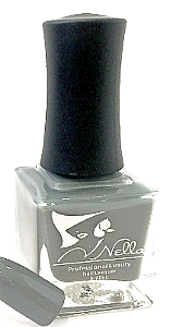 Nella nail polish, Color- Fifty Shades of Grey, Nellla nail polish, Nella nails, Nella, Grey nail polish, Nellabeauty.com, Nellabeauty.com